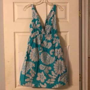 Beautiful blue floral sundress